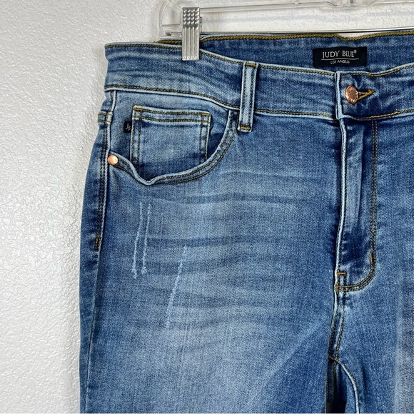 Judy Blue Bootcut Medium Wash Denim Jean 14W - Picture 2 of 7